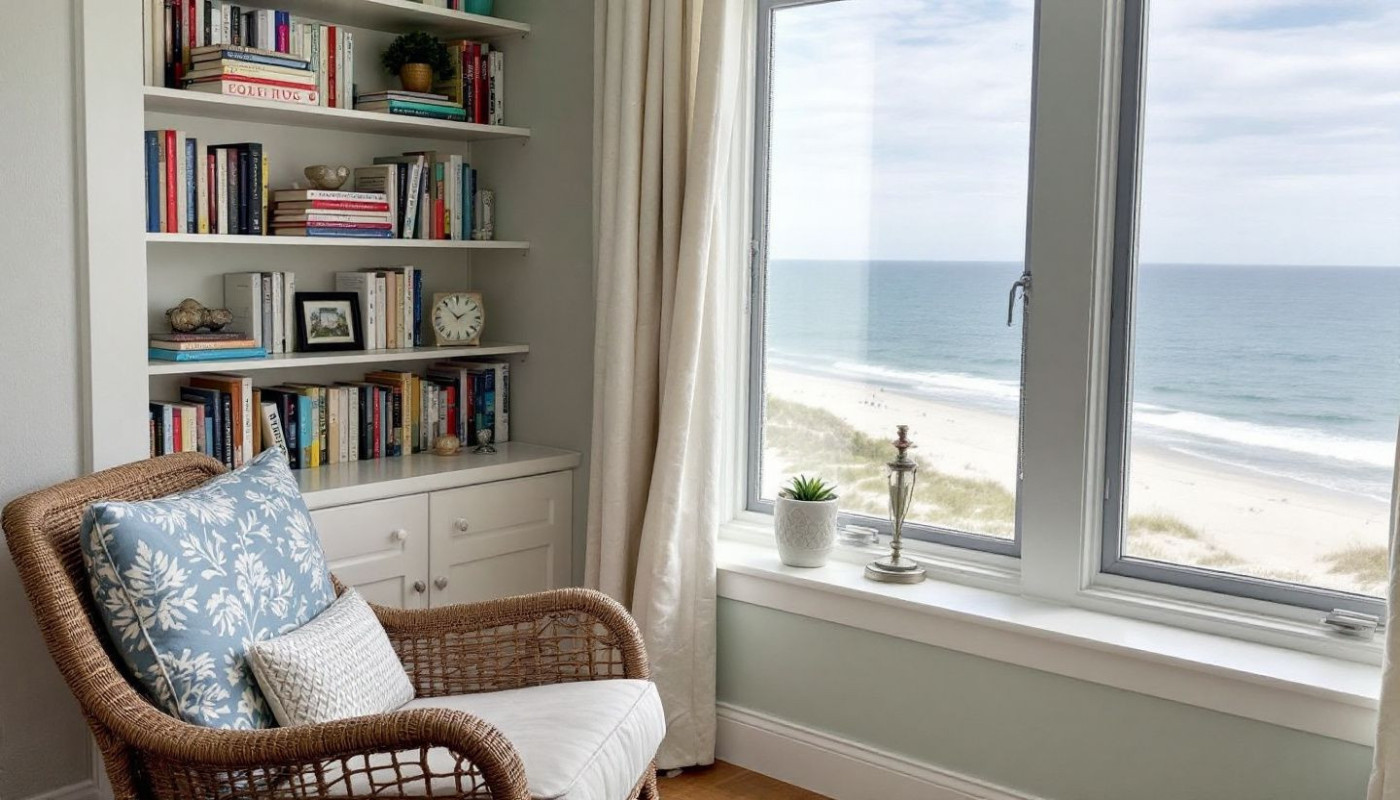 Créer un coin lecture inspiré par le bord de mer : astuces et idées